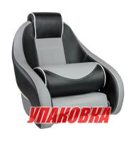 Купить Кресло с болстером Stingray, обивка винил, цвет черный/серый (упаковка из 2 шт.) арт. MR18010_pkg_2