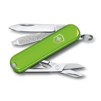 Купить Нож-брелок VICTORINOX Classic SD Colors "Smashed Avocado", 58 мм, 7 функций, салатовый арт. 0.6223.43G