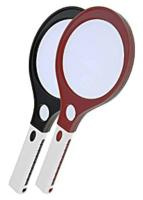 Купить Лупа Kromatech ручная круглая 4/10х, 120/30 мм, с подсветкой (4 LED) MG80120A арт. 1103052