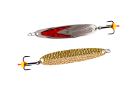 Купить Блесна вертикальная ECOPRO Судачья красн.флекс, 65мм, 12г, GB/SRF арт. EPSST65GBSRF