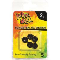 Груз LureMax Разборная чебурашка вольфр. LWB-03 Black. 3 г. (4 шт.)