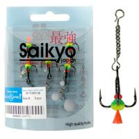 Купить Тройник-капля ECO-PRO с красн. хвост. тип B + цеп. №10 ( 5шт) арт. EP-TCB05-10