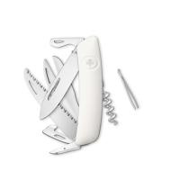 Купить Швейцарский нож SWIZA D09 Standard, 95 мм, 13 функций, белый арт. KNI.0130.1020