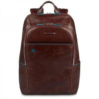 Купить Рюкзак Piquadro Blue Square 13", коричневый, 27,5х39х15 см, 16 л арт. CA3214B2/MO