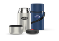 Термос для еды Biostal (0,75 литра) в чехле, стальной