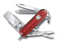 Купить Нож-брелок Victorinox USB 16 Гб, 58 мм, 8 функций, полупрозрачный красный арт. 4.6235.TG16B1