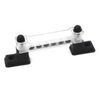 Купить Клемма электромонтажная M4×6 одинарная 150А/48В с крышкой NEKEKE арт. BB1827C- 6P