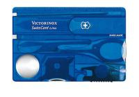 Купить Швейцарская карточка VICTORINOX SwissCard Lite, 13 функций, полупрозрачная синяя арт. 0.7322.T2