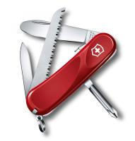 Купить Нож перочинный VICTORINOX Junior 09, 85 мм, 8 функций, с фиксатором лезвия, красный арт. 2.4213.SKE
