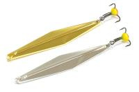 Купить Блесна вертикальная ECOPRO Joker, 55мм, 6г, S/G, Тройник арт. EPSJT55SG