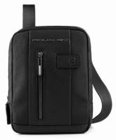 Купить Сумка Piquadro Brief, черная, 22,5x17x5 см арт. CA3084BR/N