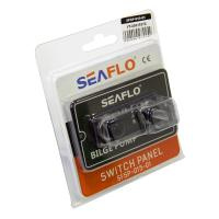 Купить Панель управления с предохранителем для осушительного насоса (ручной-выкл-авто) 12/24В, алюминий арт. SFSP-015-01