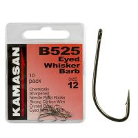 Купить Крючки Kamasan B525-18 Eyed Whisker Barb арт. HEB525018P