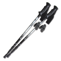 Tramp Палки треккинговые Trekking 140, TRR-003  (белый/черный)