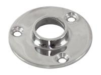 Основание стойки леера 1" (25.4 мм), 90 град, круглое под сварку