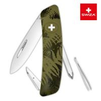 Купить Швейцарский нож SWIZA C02 Camouflage, 95 мм, 6 функций, хаки арт. KNI.0020.2050