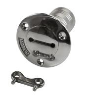 Горловина заливная для воды 38 мм , нерж. сталь  с ключом