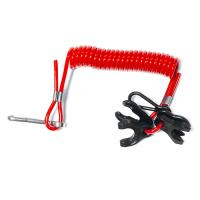 Чека предохранительная SUNFINE на шнуре универсальная MERCURY/YAMAHA/SUZUKI/TOHATSU