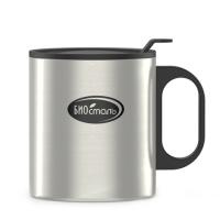 Кружка Biostal (0,45 литра) с пластиковой ручкой и крышкой