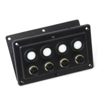 Купить Панель сенсорных переключателей 4 *вкл-выкл и автоматическим выключателем NEKEKE арт. AS01