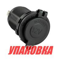 Купить Разъем прикуривателя врезной, светодиодный, красный (упаковка из 10 шт.) арт. AS1011BR_pkg_10