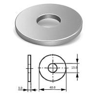 Шайба кузовная M12 нерж.A2 (100 шт)