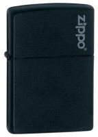 Зажигалка ZIPPO Classic с покрытием Black Matte, латунь/сталь, чёрная, матовая, 38x13x57 мм