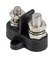 Купить Клемма-штифт двойная с перегородкой, M8M10, черная арт. BF414M8M10