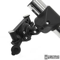 Держатель спиннинга сквозной на Т-образный профиль быстросъемный, нержавеющая сталь AISI 304