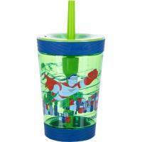 Купить Стакан детский с трубочкой Contigo Spill Proof Tumbler (0,42 литра), зеленый арт. contigo0770