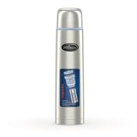 Термос Biostal (1,2 литра), пробка с ситечком, стальной