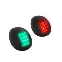 Огни бортовые светодиодные 80х56х42 мм, черный корпус