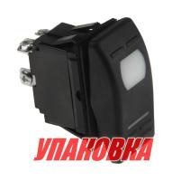П-ль 3х поз (ON)-OFF-(ON) 12В/16А 5Р подсветка (упаковка из 25 шт.)