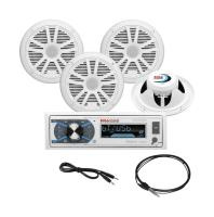 Морская аудиосистема 1DIN BOSS MCK632WB.64 (комплект4)