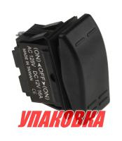 Переключатель 3х поз (ON)-OFF-(ON) 12В/16А 3Р (упаковка из 25 шт.)
