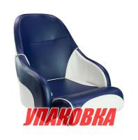 Купить Кресло с болстером Ocean Flip Up, обивка синий/белый винил (упаковка из 2 шт.) арт. 13127WB-MR_pkg_2