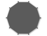 Купить Пол для шатра Cosmos 600 арт. M-POL-C600