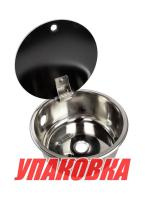 Купить Мойка круглая, стеклянная крышка, Marine Rocket (упаковка из 3 шт.) арт. MR532CSS_pkg_3