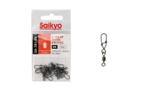 Купить Вертлюг с застежкой Saikyo SA-301-06 - 10 шт арт. SA-301-06