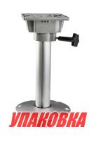 Купить Стойка врезная с основанием под сиденье, высота 381 мм, диаметр 60 мм, диаметр основания 230 мм (упаковка из 10 шт.) арт. 93113-15-MR_pkg_10