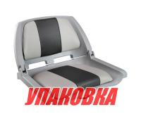 Купить Кресло складное мягкое TRAVELER, цвет серый/черный (упаковка из 16 шт.) арт. 1061123C_pkg_16