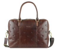 Купить Сумка Mano Don Leon, натуральная кожа в коричневом цвете, 42х30х11,5 см арт. M191920941