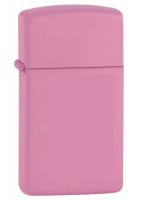 Купить Зажигалка ZIPPO Slim® с покрытием Pink Matte, латунь/сталь, розовая, матовая, 29x10x60 мм арт. 1638