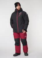 Купить Костюм зимний Alaskan APACHE т.сер./бордовый 3XL (куртка+полукомбинезон) арт. ASANBXXXL