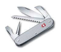 Нож перочинный VICTORINOX Pioneer, 93 мм, 7 функций, алюминиевая рукоять, серебристый