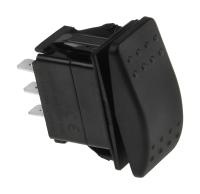 Купить Переключатель трехпозиционный (ON)-OFF-(ON) 12В/20А 3Р без фиксации арт. AES111881PBM