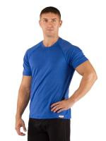 Футболка  мужская Quido/ кор. рукав/ шерсть 160/ синий / XL, Quido5555XL