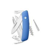 Купить Швейцарский нож SWIZA D07 Standard, 95 мм, 12 функций, синий арт. KNI.0110.1030