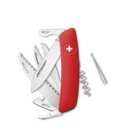 Купить Швейцарский нож SWIZA D09 Standard, 95 мм, 13 функций, красный арт. KNI.0130.1000