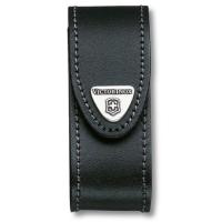 Чехол на ремень VICTORINOX для ножей 91 мм толщиной 2-4 уровня, кожаный, чёрный